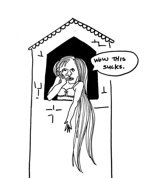 Rapunzel knows whats up